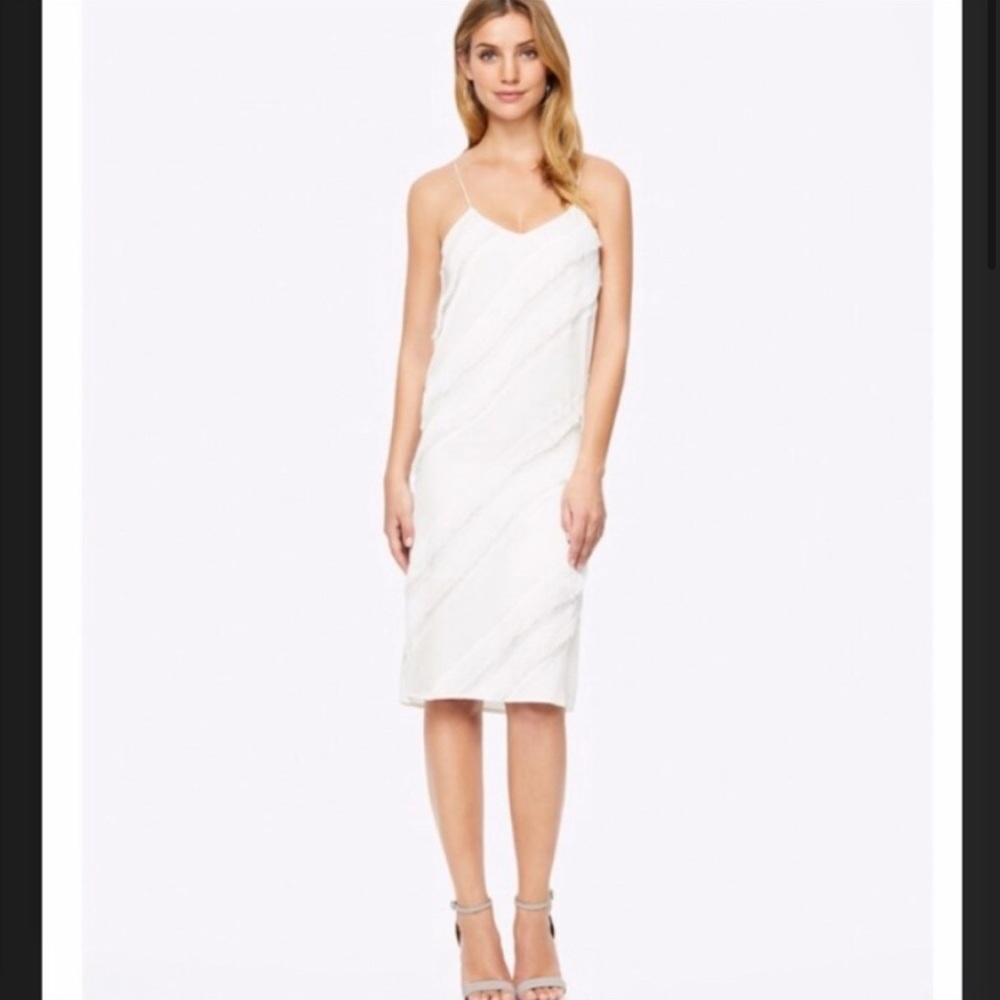 Ramy Brook - NWT Elegant White Spaghetti Strap Dress